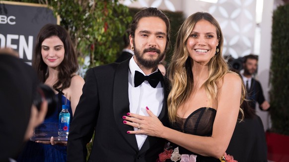 January 6, 2019 - Beverly Hills, California, U.S. - TOM KAULITZ and HEIDI KLUM attend the 76th Annual Golden Globe Awards at the Beverly Hilton in Beverly Hills. Beverly Hills U.S. PUBLICATIONxINxGERx ...