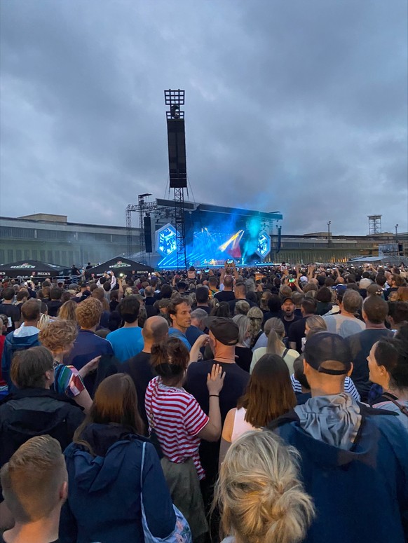 Die Ärzte live auf dem Tempelhofer Feld in Berlin