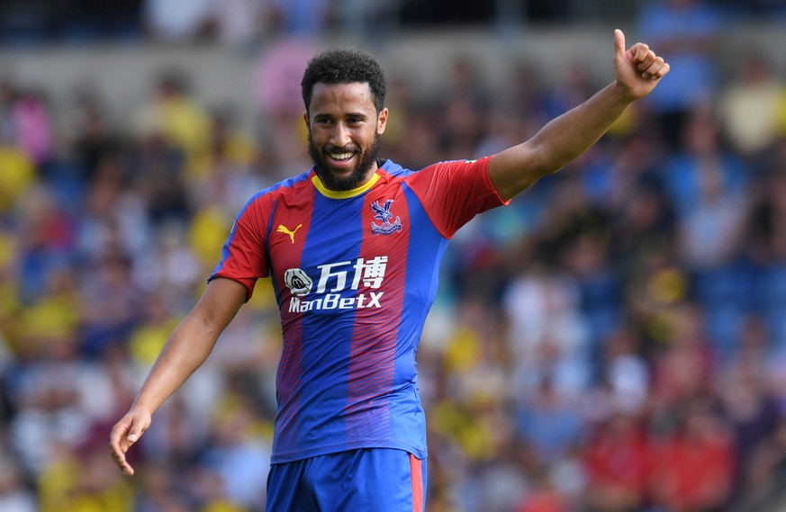 Soccer Football - Pre Season Friendly - Oxford United v Crystal Palace - Kassam Stadium, Oxford, Britain - July 21, 2018 Crystal Palace's Andros Townsend gestures Action Images via Reuters/Alan Walter
