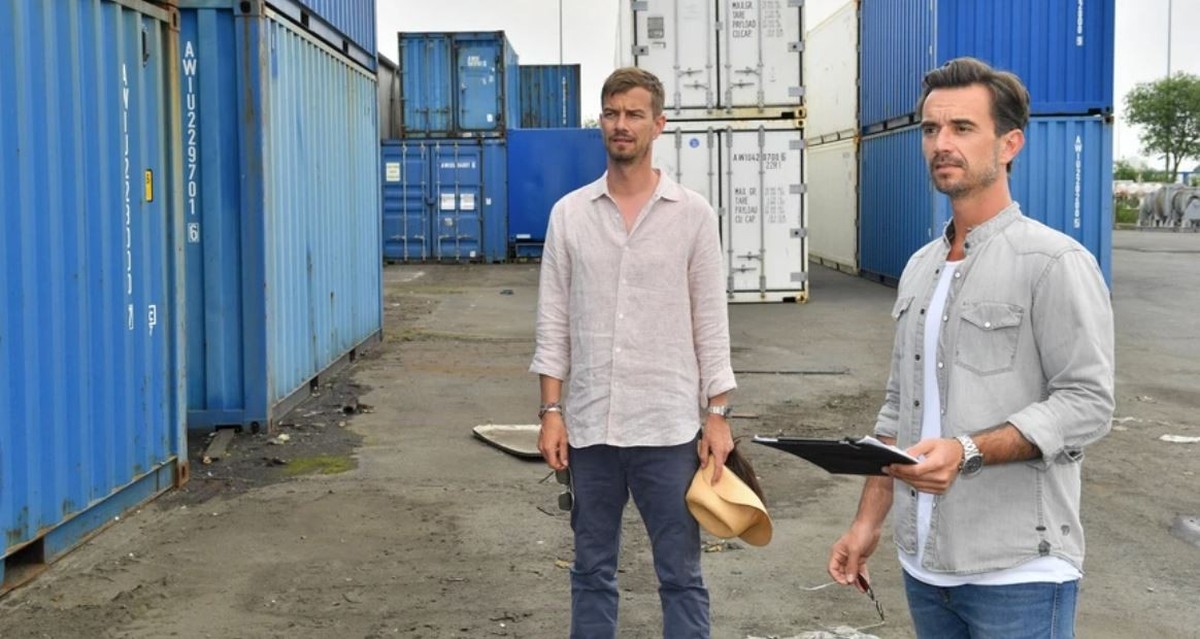 So sah das Duo "Winterscheidt/Silbereisen" im "Traumschiff" aus.