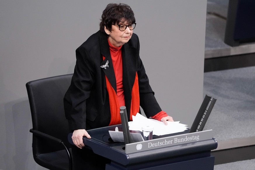 Inge Auerbacher hat ein NS-Vernichtungslager überlebt und anlässlich des Gedenktages im Bundestag ihre Geschichte erzählt. 