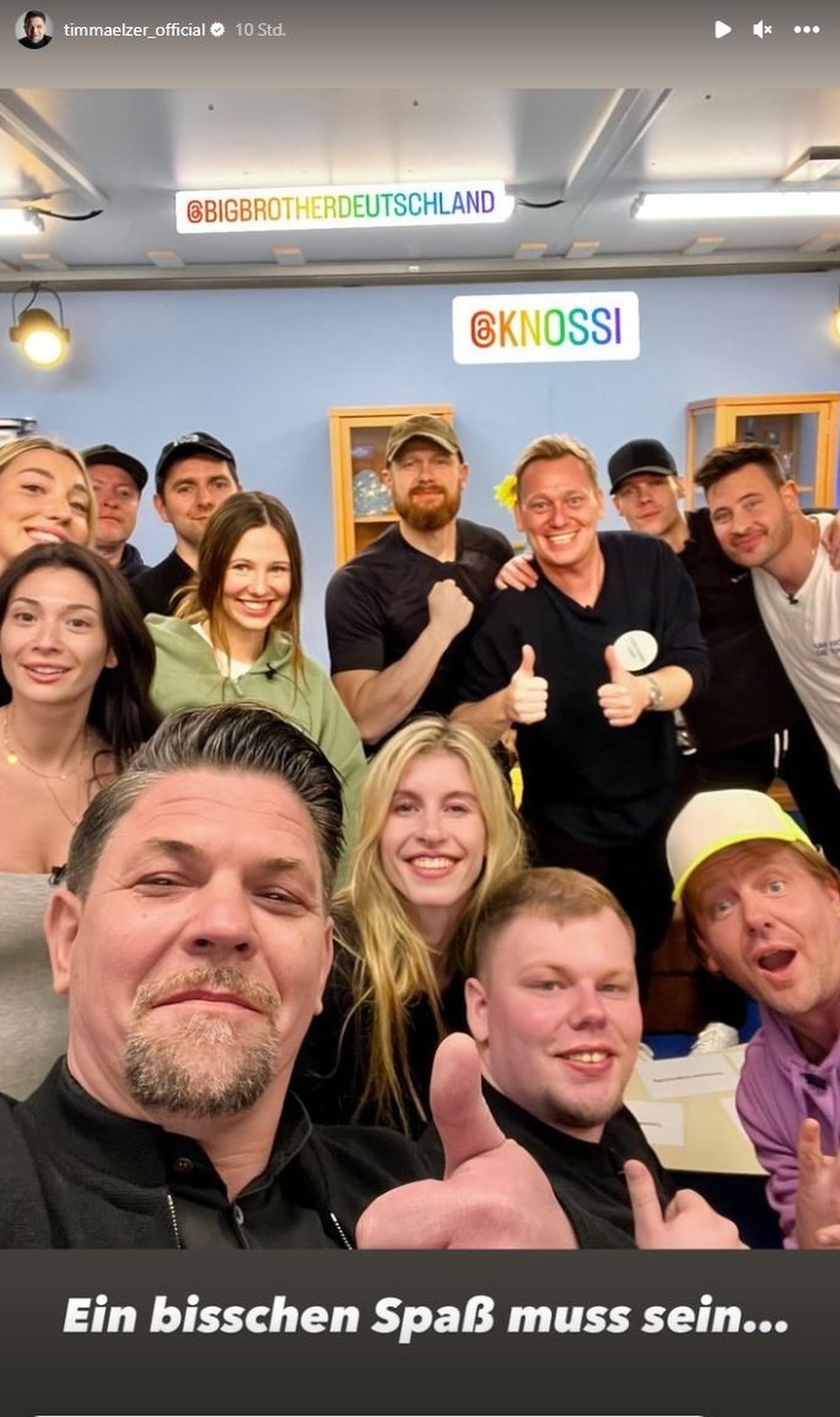 Tim Mälzer besuchte die Stars im "Big Brother"-Container.