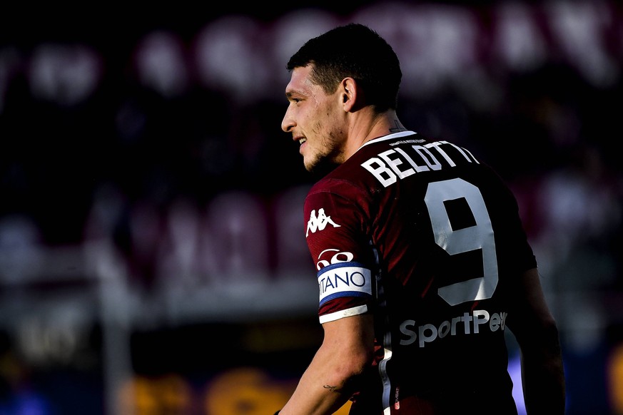 Photo LaPresse - Marco Alpozzi January 13, 2019 Turin, Italy soccer EXCLUSIVE TORINO FC Torino vs Fiorentina - Tim Cup 2018/2019 - eighths of final - Olimpico Grande Torino stadium. In the pic:Andrea  ...