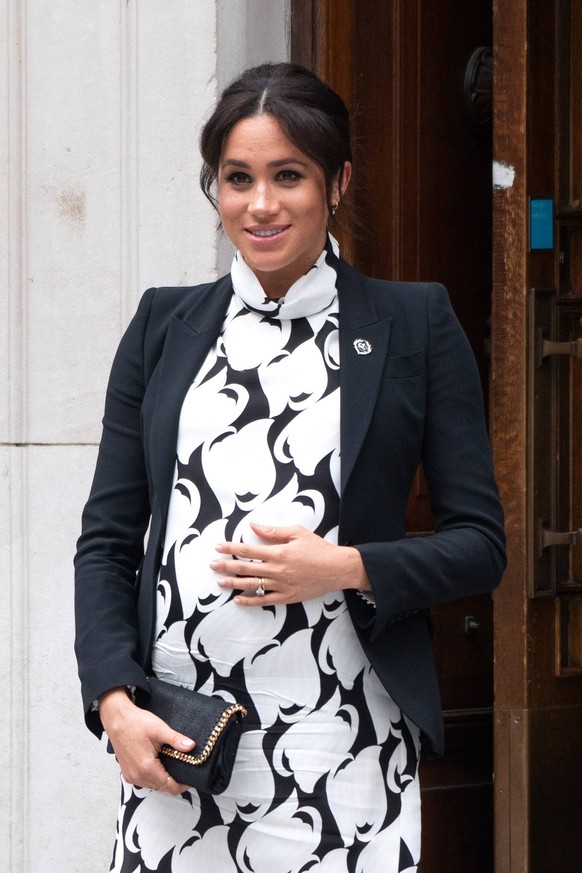 International Women s Day The Duchess of Sussex attending a panel discussion convened by The Queen s Commonwealth Trust to mark International Women s Day at King s College in London. PUBLICATIONxINxGE ...