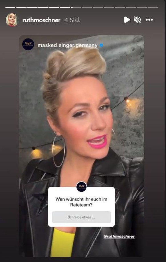 Ruth Moschner macht eine klare Ansage bei Instagram.