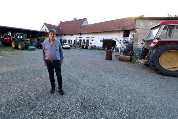 The last local farmer Eckardt Heukamp in the village of Lützerath on Juni 13, 2022 in Lützerath, Germany. Lützerath is a hamlet of the town of Erkelenz in North Rhine-Westphalia. The energy supply gro ...