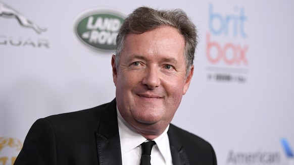 BEVERLY HILLS, CALIFORNIA - OCTOBER 25: Piers Morgan attends the 2019 British Academy Britannia Awards presented by American Airlines and Jaguar Land Rover at The Beverly Hilton Hotel on October 25, 2 ...