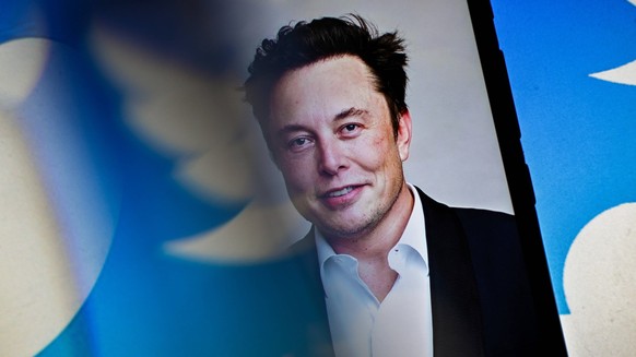 August 11, 2022, Cours la Ville, Auvergne Rhone Alpes, France: Elon MUSK sold nearly $7 billion worth of shares in Tesla in order to prepare for the legal battle with the social network Twitter, which ...