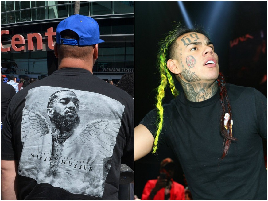 Rapper Nipsey Hussle soll ein großes Problem mit 6ix9ine gehabt haben.