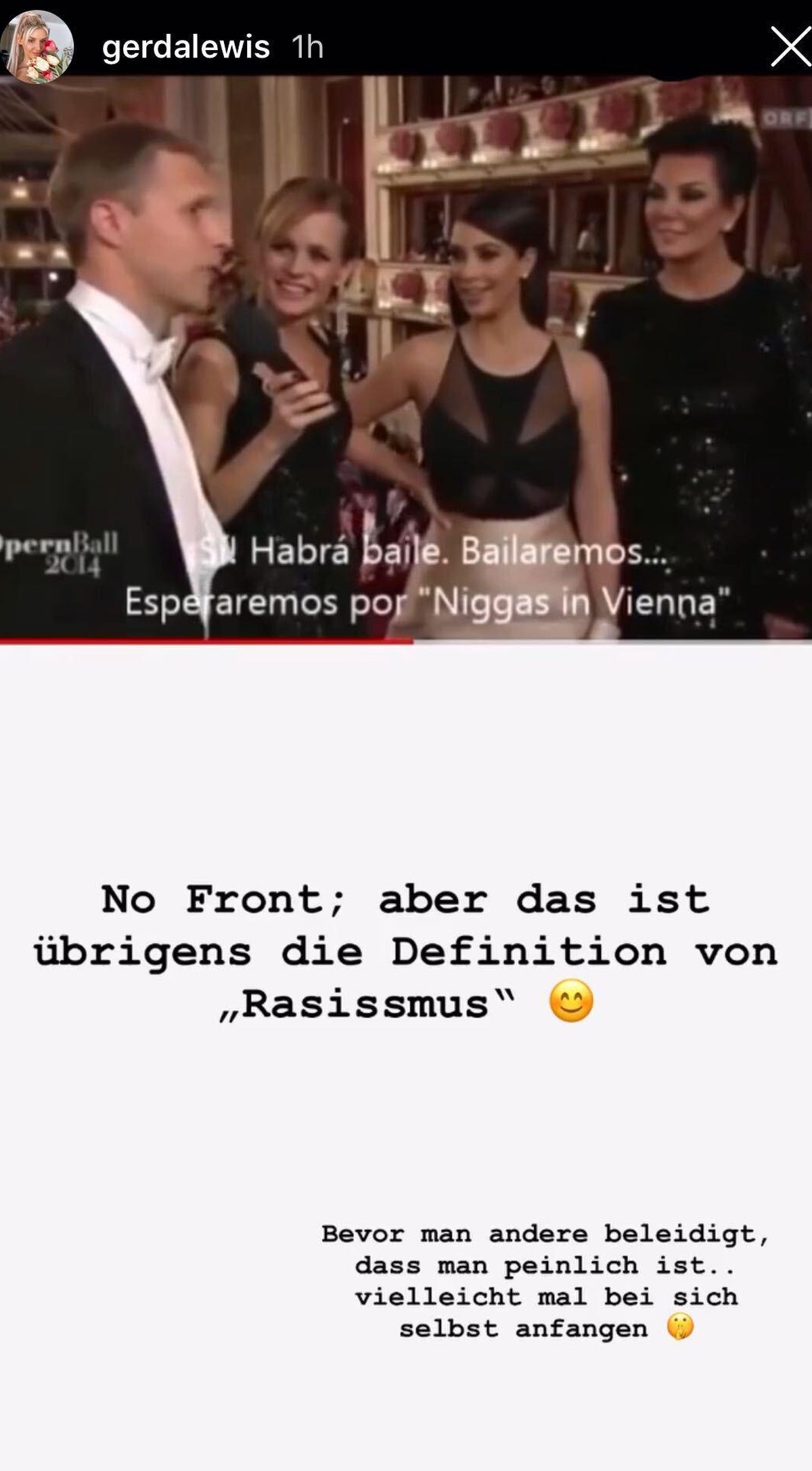 Gerda Lewis teilt ein Video mit Pocher: Dort ist der Comedian mit Kim Kardashian und Kris Jenner zu sehen.