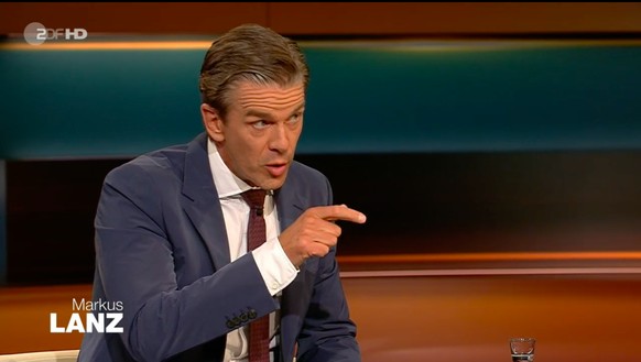 Markus Lanz hinterfragt die Abstimmung der Linksfraktion besonders kritisch.