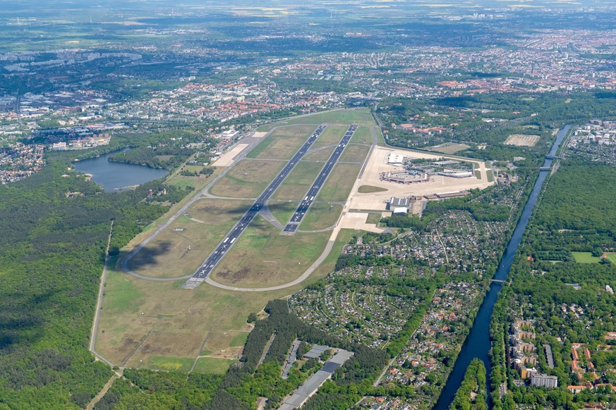 Der alte Flughafen in Tegel wird in einigen Jahren zum Freizeit- und Erholungsgebiet.
