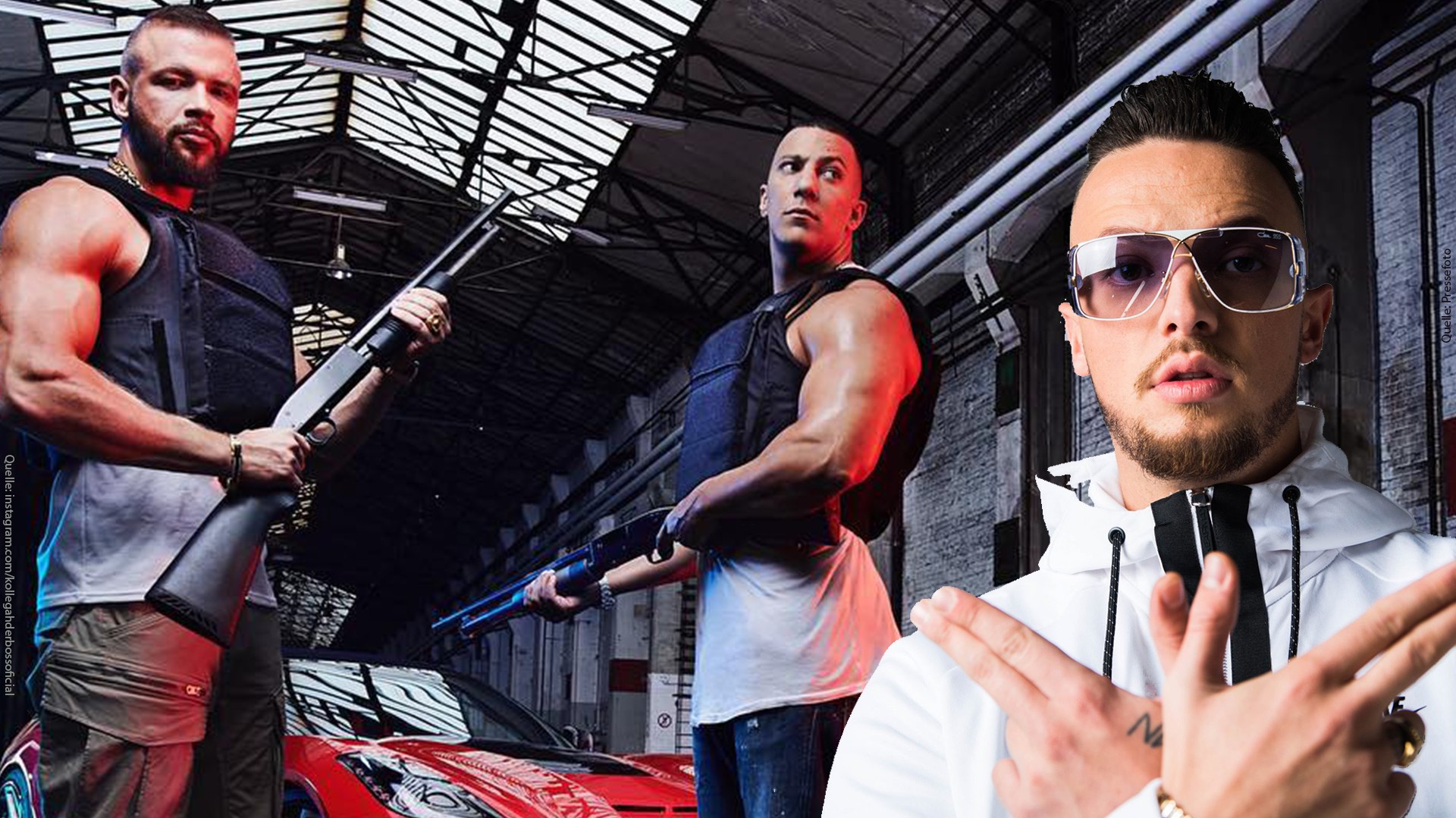 RapperKrieg mit KMNGang Kollegah und Farid Bang sagen DresdenKonzert ab watson