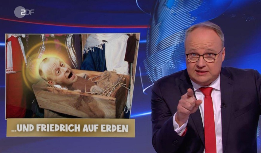 Vorgezogenes Weihnachtsgeschenk: Friedrich Merz, so kündete Oliver Welke in der "heute-show" ist doch noch, endlich, endlich, CDU-Vorsitzender geworden.
