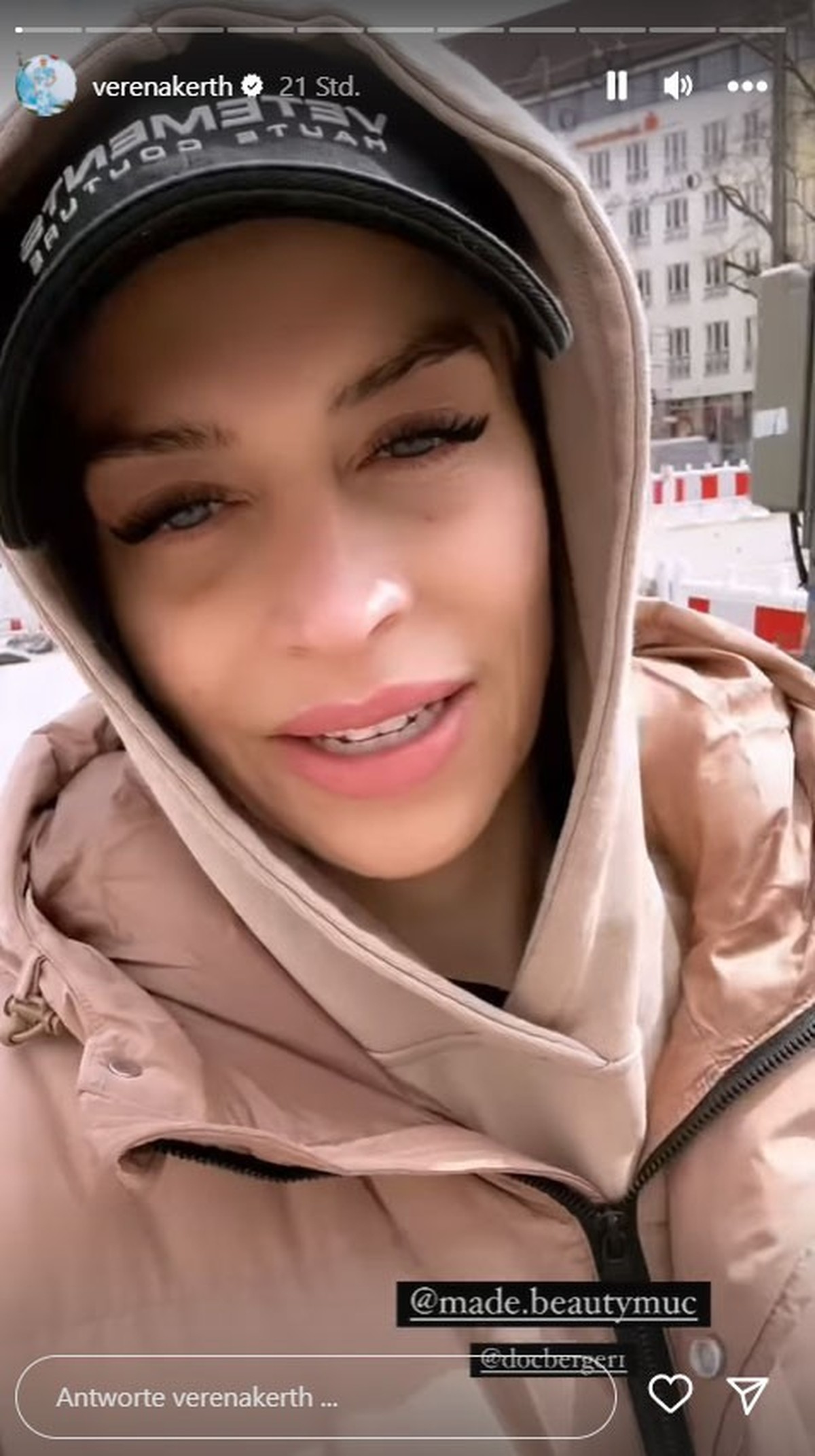 Verena Kerths Laune könnte aktuell besser sein.