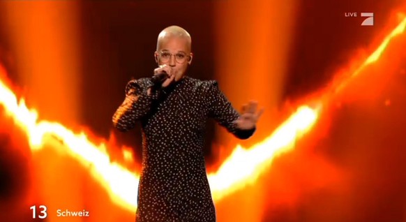 Stefanie Heinzmann: Mit ihrer Performance brachte sie Power auf die Bühne.