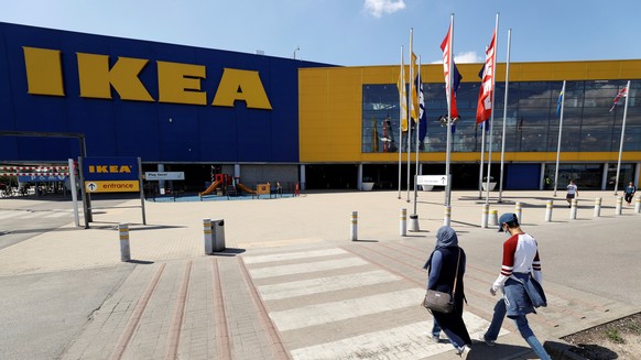 FILE PHOTO: Ikea in Tottenham is pictured as it re-opens, following the outbreak of the coronavirus disease (COVID-19), London, Britain, June 1, 2020. REUTERS/John Sibley/File Photo