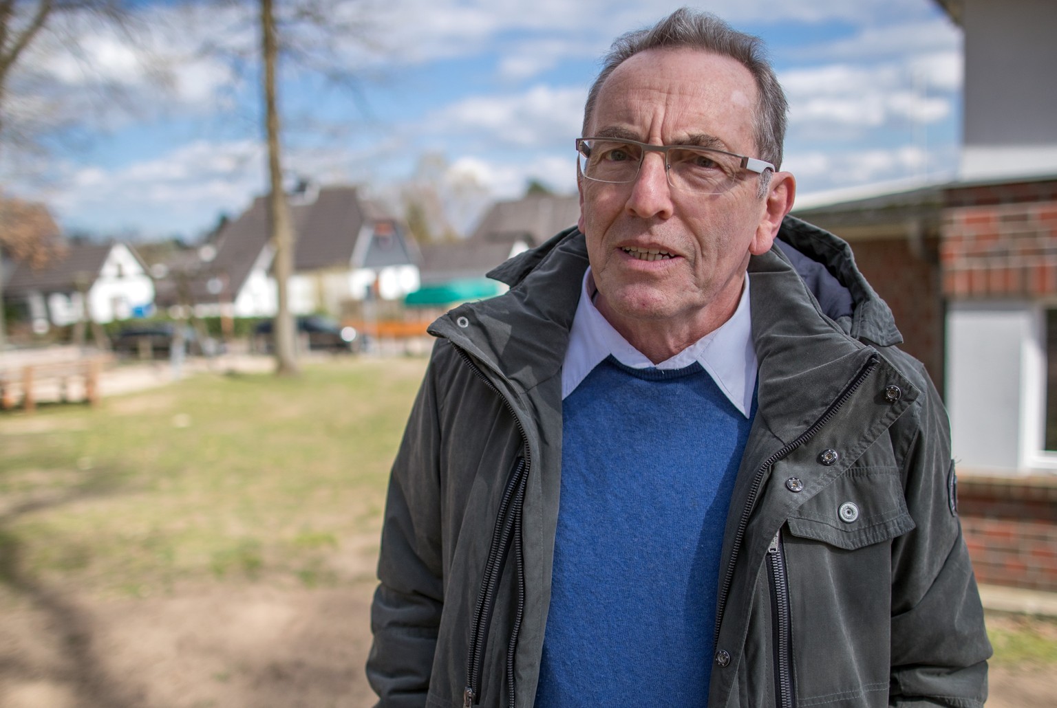 Iain Macnab, Bürgermeister der kleinen Gemeinde Brunsmark bei Mölln.