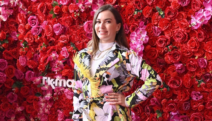 Renata Lusin bei der TKMaxx Eröffnung im Supercandy Pop Up Museum. Köln, 10.05.2023 *** Renata Lusin at the TKMaxx opening at Supercandy Pop Up Museum Cologne, 10 05 2023 Foto:xD.xAnoraganingrumx/xFut ...