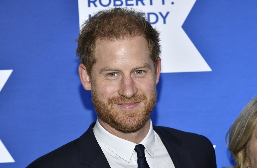 06.12.2022, USA, New York: Prinz Harry kommt zur Robert F. Kennedy Human Rights Ripple of Hope Awards Gala. Foto: Evan Agostini/Invision/AP/dpa +++ dpa-Bildfunk +++