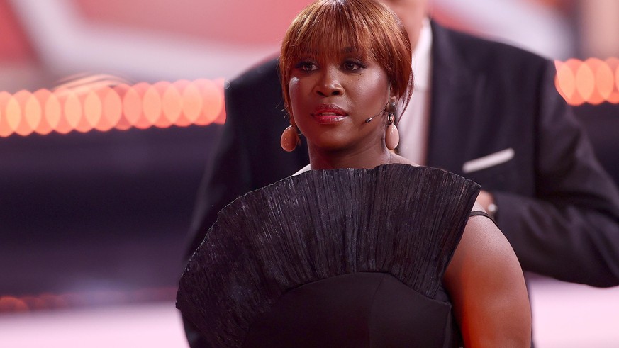 COLOGNE, GERMANY - MAY 21: Juror Motsi Mabuse is seen on stage during the 11th show of the 14th season of the television competition &quot;Let's Dance&quot; on May 21, 2021 in Cologne, Germany. (Photo ...