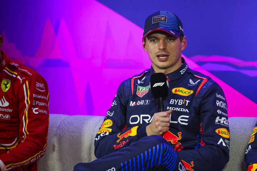 VERSTAPPEN Max ned, Red Bull Racing RB20, portrait during the Formula 1 Rolex Australian Grand Prix 2024, 3rd round of the 2024 Formula One World Championship, WM, Weltmeisterschaft from March 22 to 2 ...