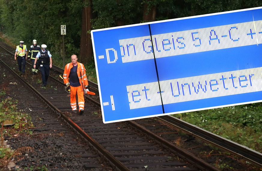 Bahn-Störungen gehen nach Unwetter weiter – auf diesen Strecken erwarten dich Verspätungen