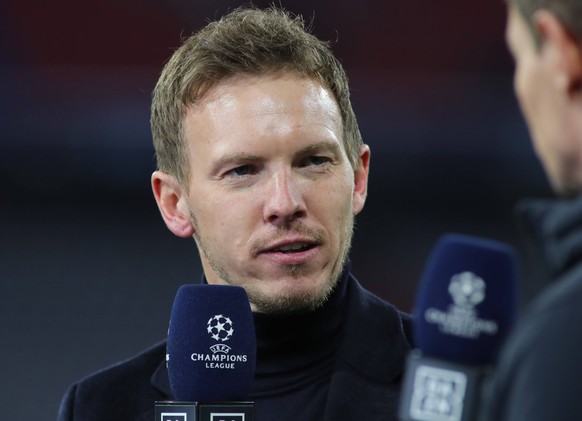 München, Deutschland 08. März 2023: Fussball, Herren, Saison 2022/2023, FC Bayern München - FC Paris Saint-Germain, Champions League, Rückspiel, Allianz Arena Julian Nagelsmann, Trainer FC Bayern Münc ...