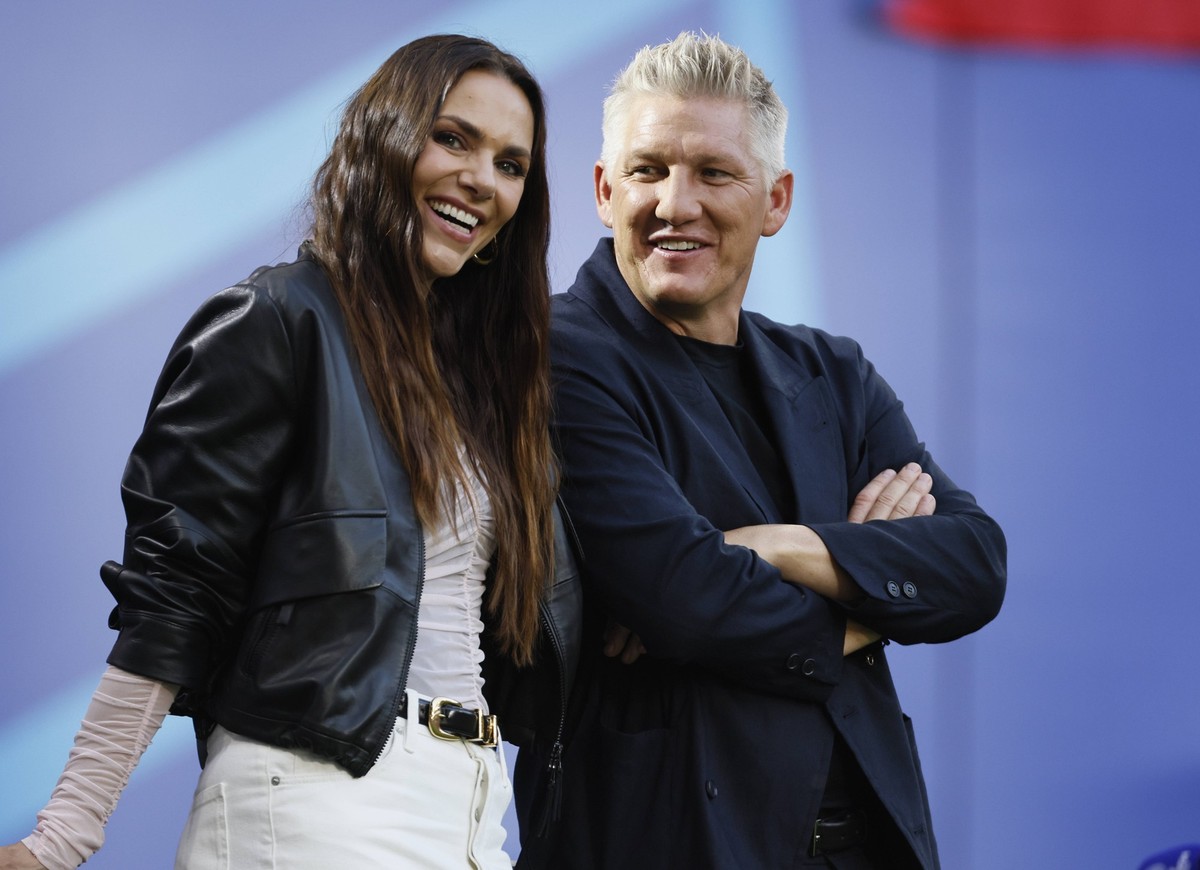 Bastian Schweinsteiger und Esther Sedlaczek bilden in der ARD mittlerweile ein eingespieltes Duo.