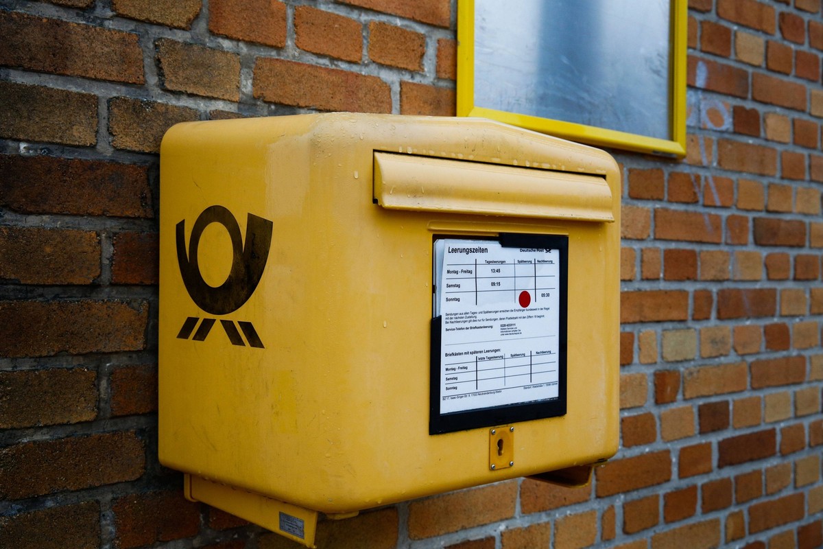 Logo Deutsche Post Briefkasten - Seebad G