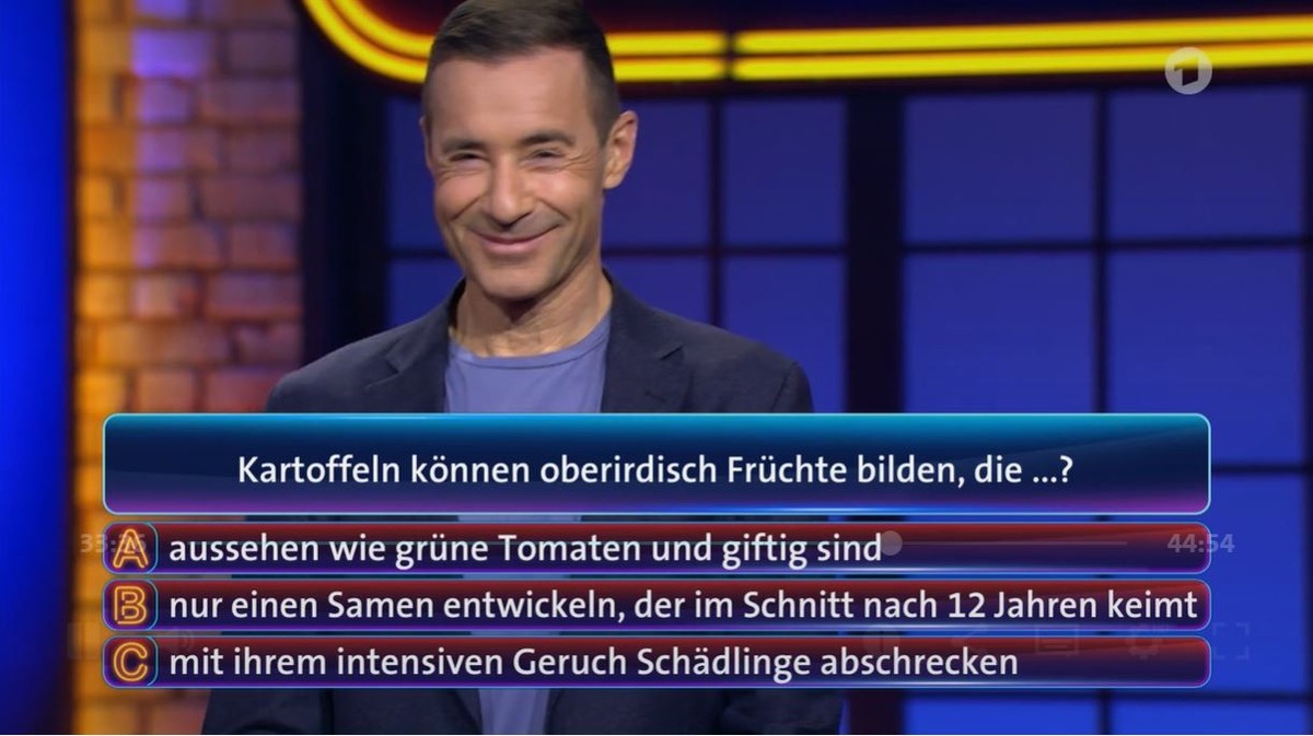 Kaif Pflaume lässt bei der Kartoffelfrage nicht locker.