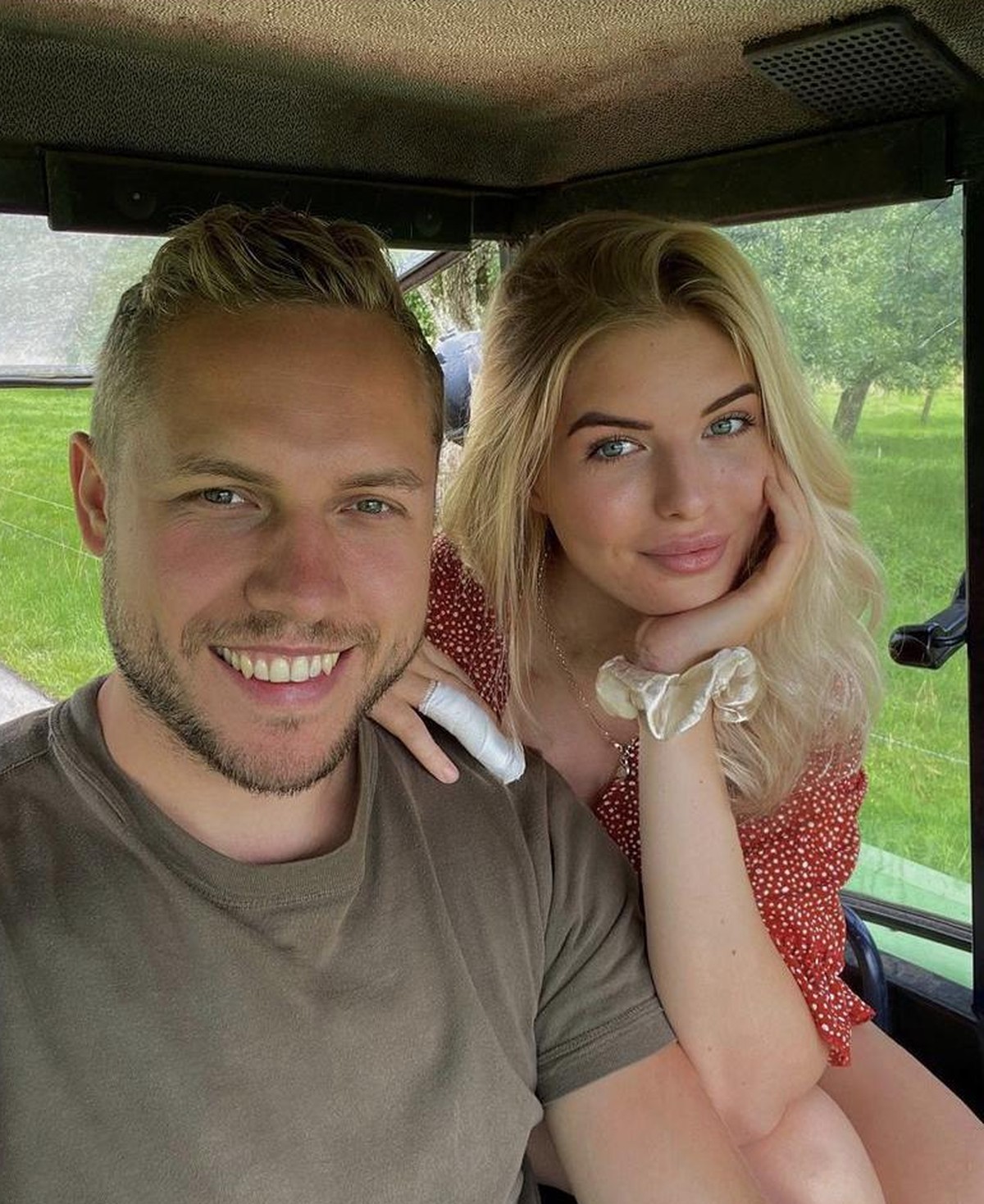 Patrick und Antonia lernten sich bei "Bauer sucht Frau" kennen.