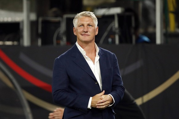 DORTMUND - Bastian Schweinsteiger during the friendly Interland match between Germany and France at the Signal Iduna Park on September 12, 2023 in Dortmund, Germany. ANP Hollandse Hoogte BART STOUTJES ...