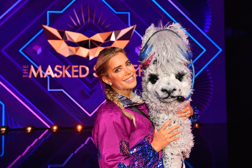 Sylvie Meis sang sich als Alpaka in die Herzen der "Masked Singer"-Fans.