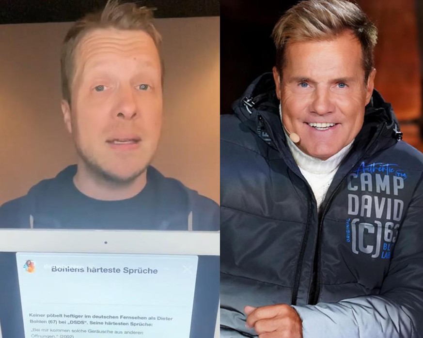 Oliver Pocher hat sich in seiner neuesten Bildschirmkontrolle zu Dieter Bohlens Aus bei &quot;DSDS&quot; geäußert.