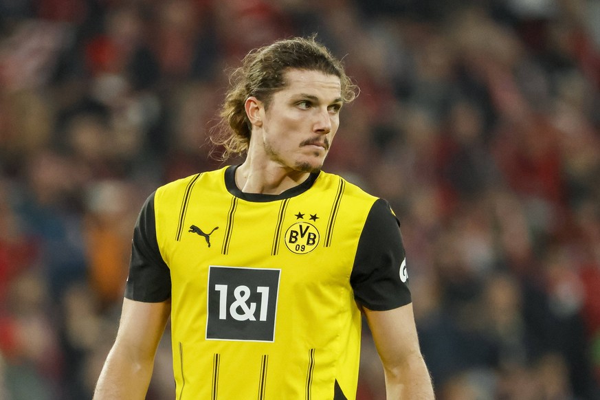 Marcel Sabitzer BVB Dortmund, 20 , Fussball, 1. Bundesliga, 10.Spieltag, 2024/2025, 1.FSV Mainz vs. Borussia Dortmund, 09.11.2024, Mewa Arena, Mainz, Deutschland DFL REGULATIONS PROHIBIT ANY USE OF PH ...