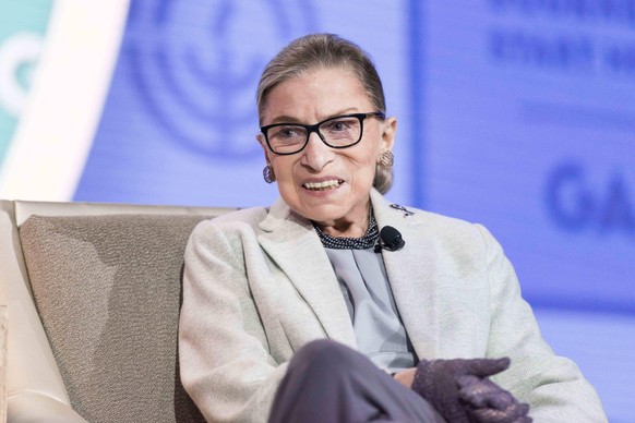 September 18, 2020: Associate Justice to the US Supreme Court RUTH BADER GINSBURG died Friday at age 87 from complications of cancer. FILE PHOTO SHOT ON: November 14, 2016, Washington, D.C, Washington ...
