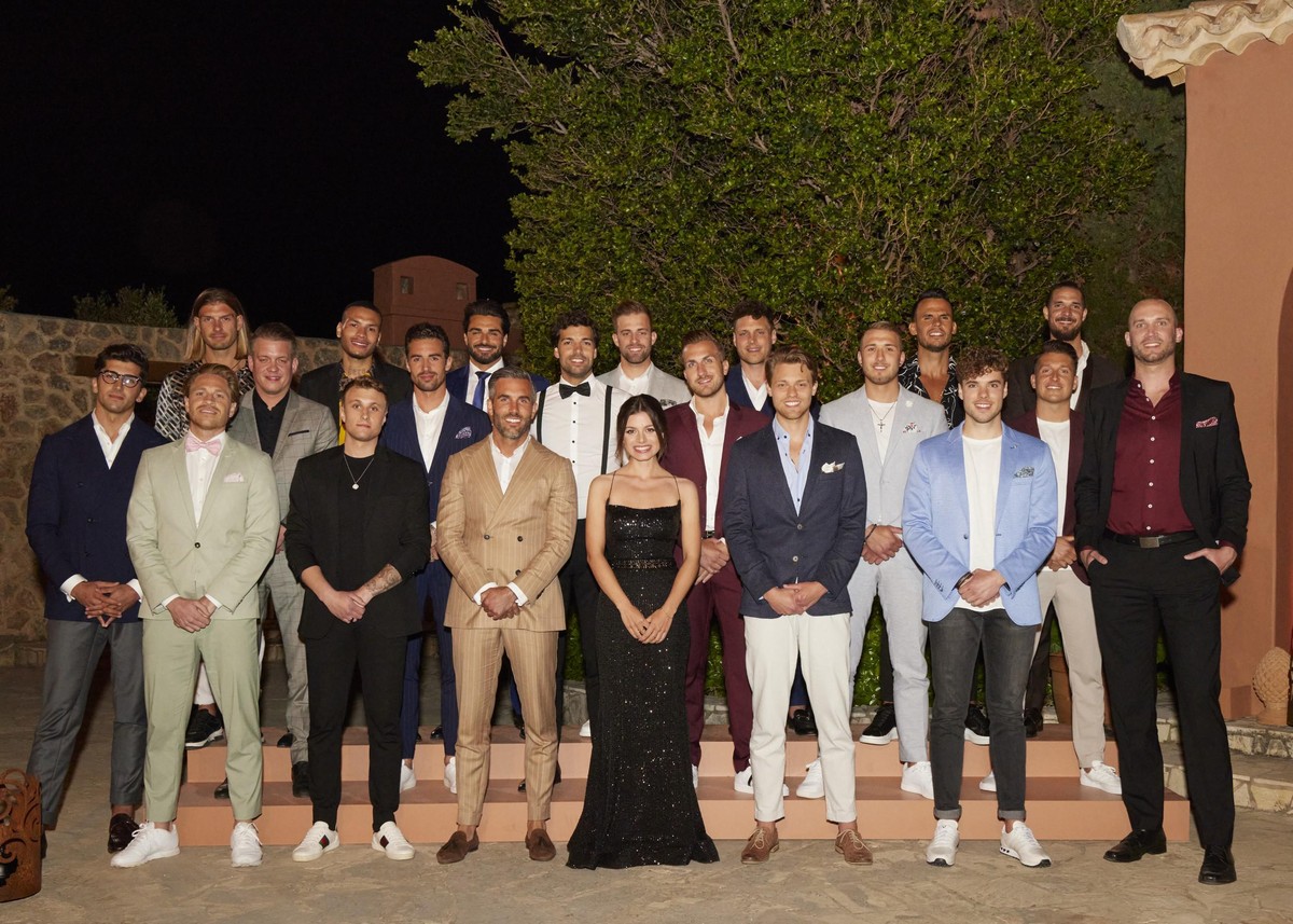 Max und Bachelorette Maxime bei ihrer ersten Begegnung.
Die Verwendung des sendungsbezogenen Materials ist nur mit dem Hinweis und Verlinkung auf TVNOW gestattet.