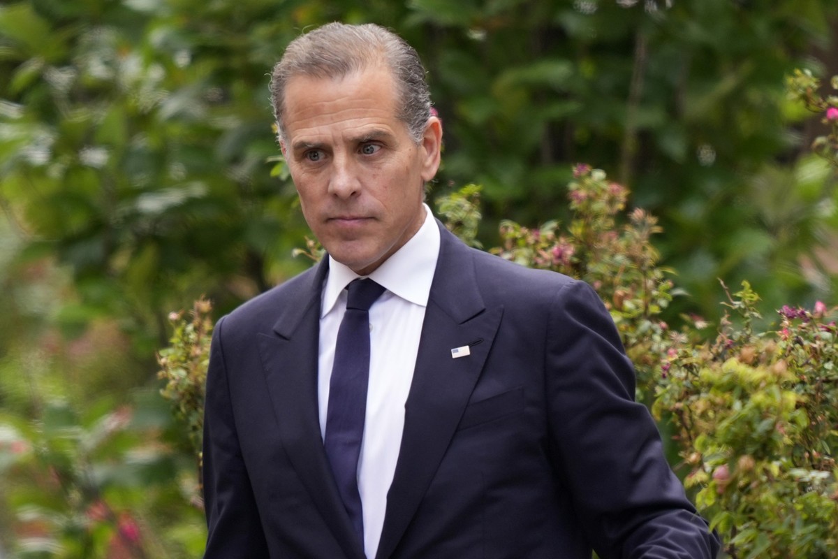 Hunter Biden departs from federal court, Tuesday, June 11, 2024, in Wilmington, Del. (AP Photo/Matt Slocum)
