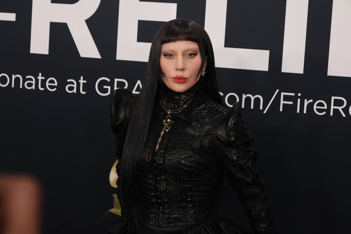 U.S. singer Lady Gaga poses on the red carpet at the 67th annual Grammy Awards ceremony at the Crypto.com Arena in Los Angeles, California, USA 02 February 2025. Red carpet at the 67th Grammy Awards A ...