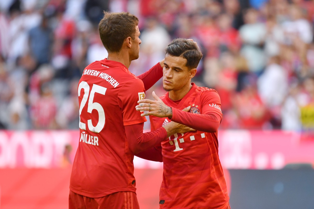 Zwei Ausnahmefußballer: Philippe Coutinho und Thomas Müller (links).