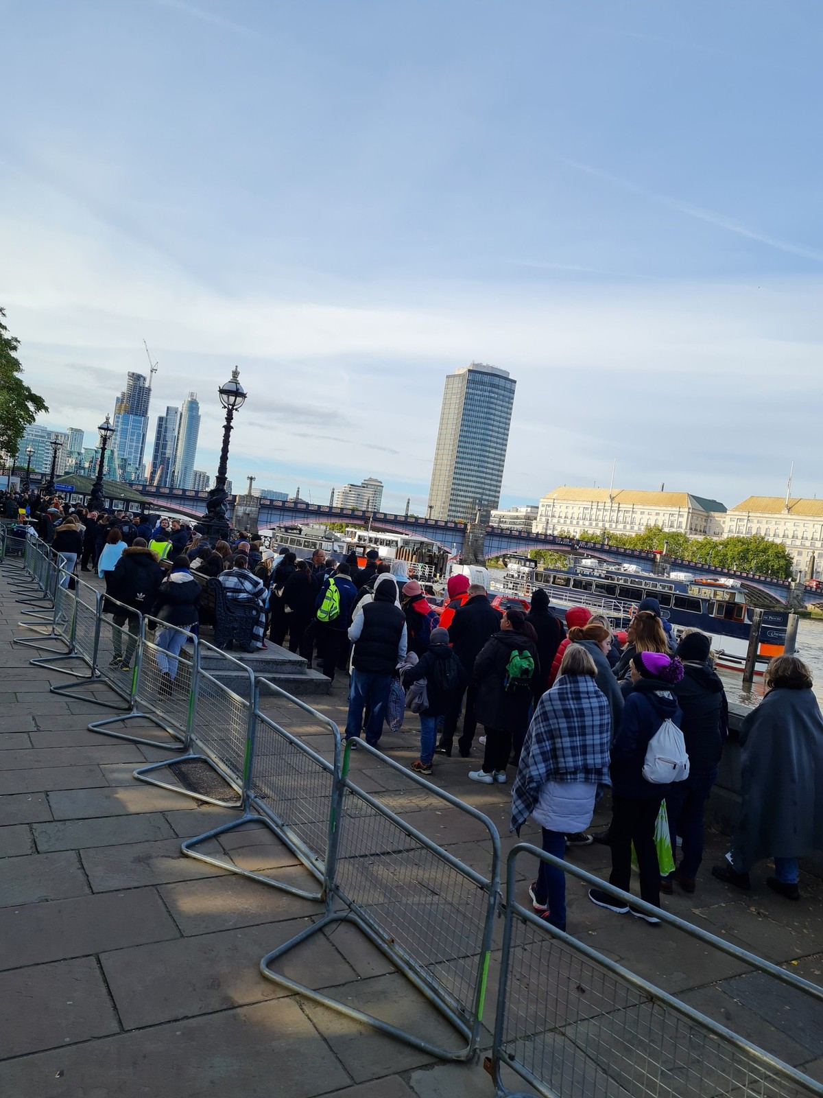 Wer es bis zur Lambeth Bridge geschafft hat, ist fast am Ziel.