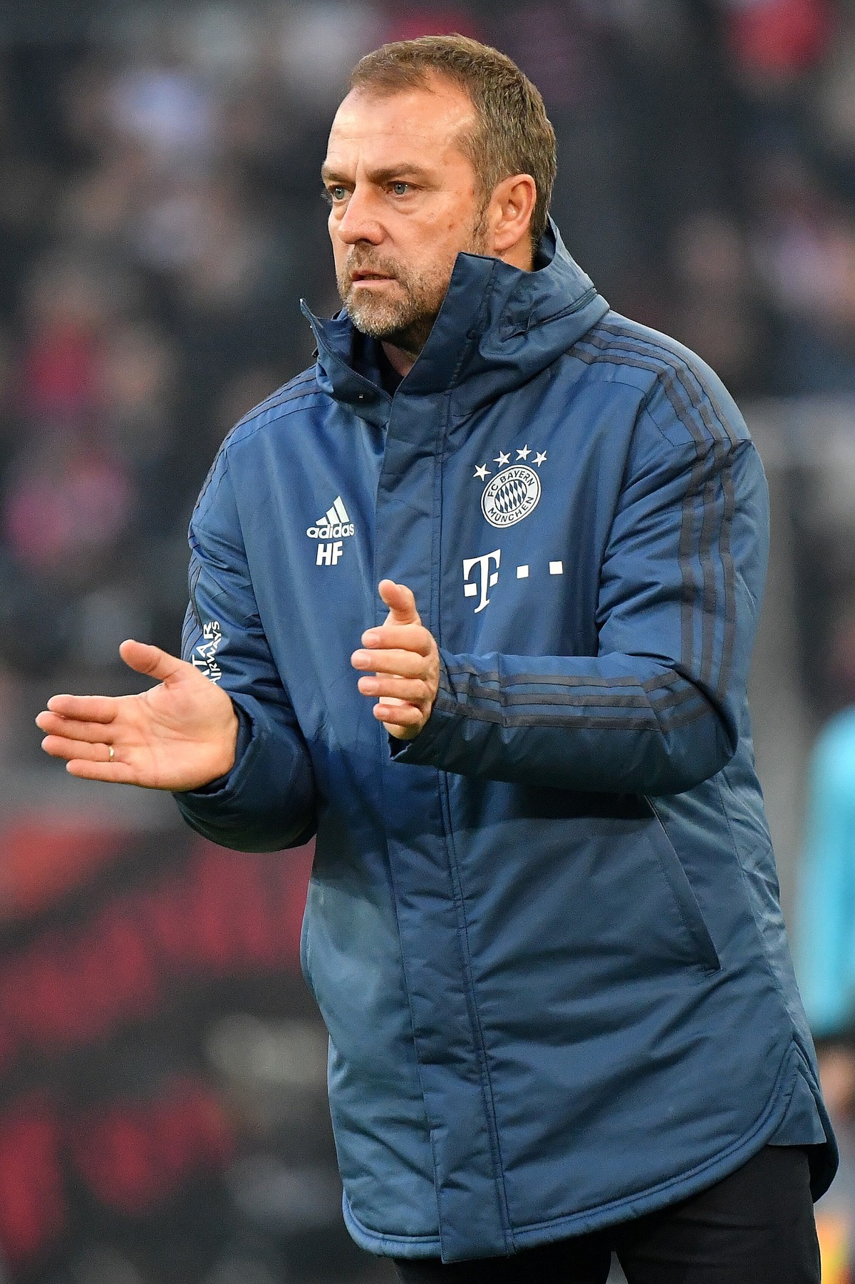 Duesseldorf, Merkur Spiel Arena, 23.11.19, 1.Bundesliga - 12.Spieltag: Fortuna Duesseldorf - FC Bayern Muenchen Trainer Hansi Flick Bayern 1.Bundesliga - 12.Spieltag: Fortuna Duesseldorf - FC Bayern M ...