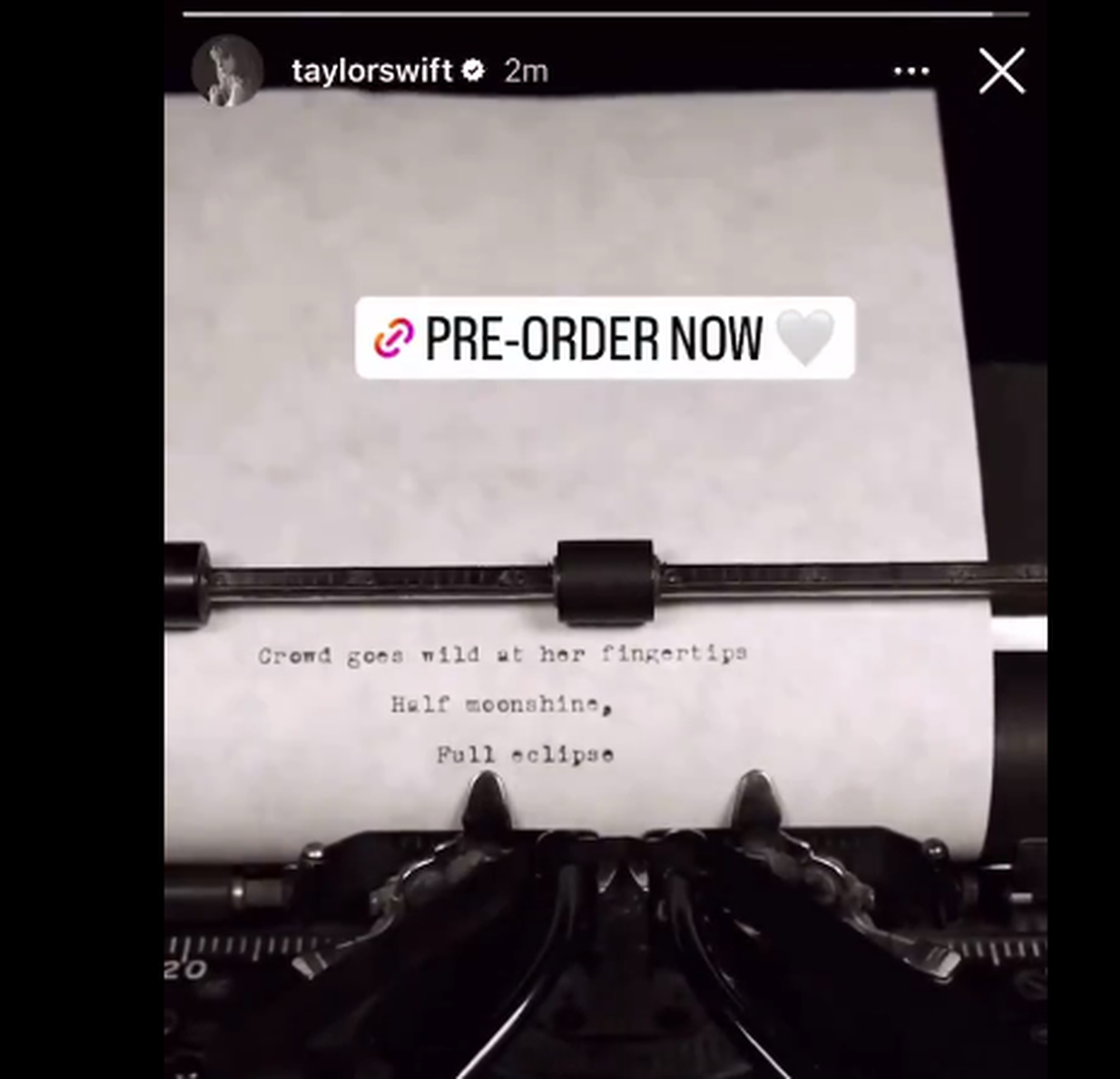Fans vermuten, dass es sich dabei um Lyrics von "TTPD" handelt.