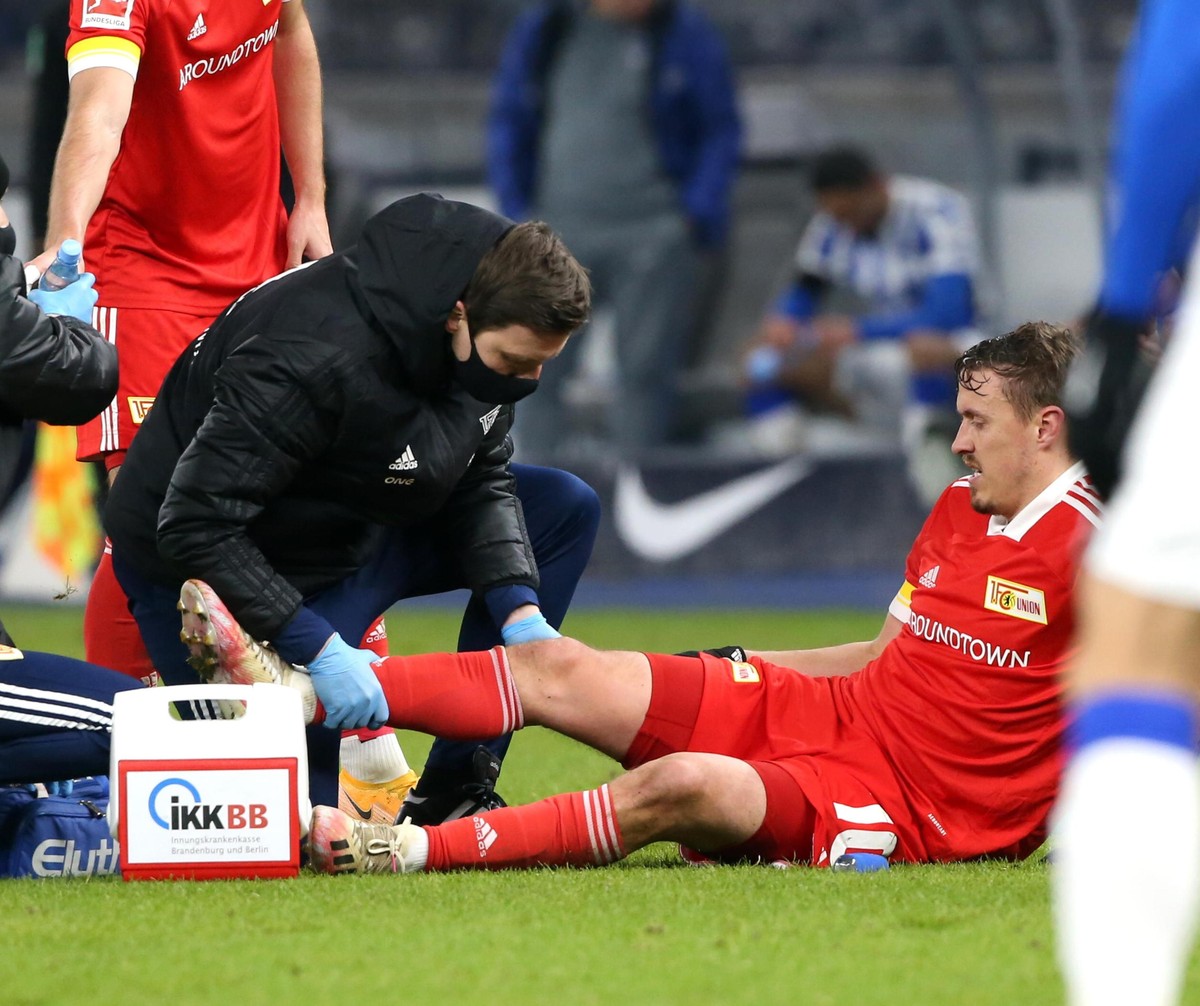 04.12.2020, OLympiastadion, Berlin, GER, DFL, 1.FBL, Hertha BSC VS. 1.FC Union, DFL regulations prohibit any use of photographs as image sequences and/or quasi-video im Bild Max Kruse (1.FC Union Berl ...