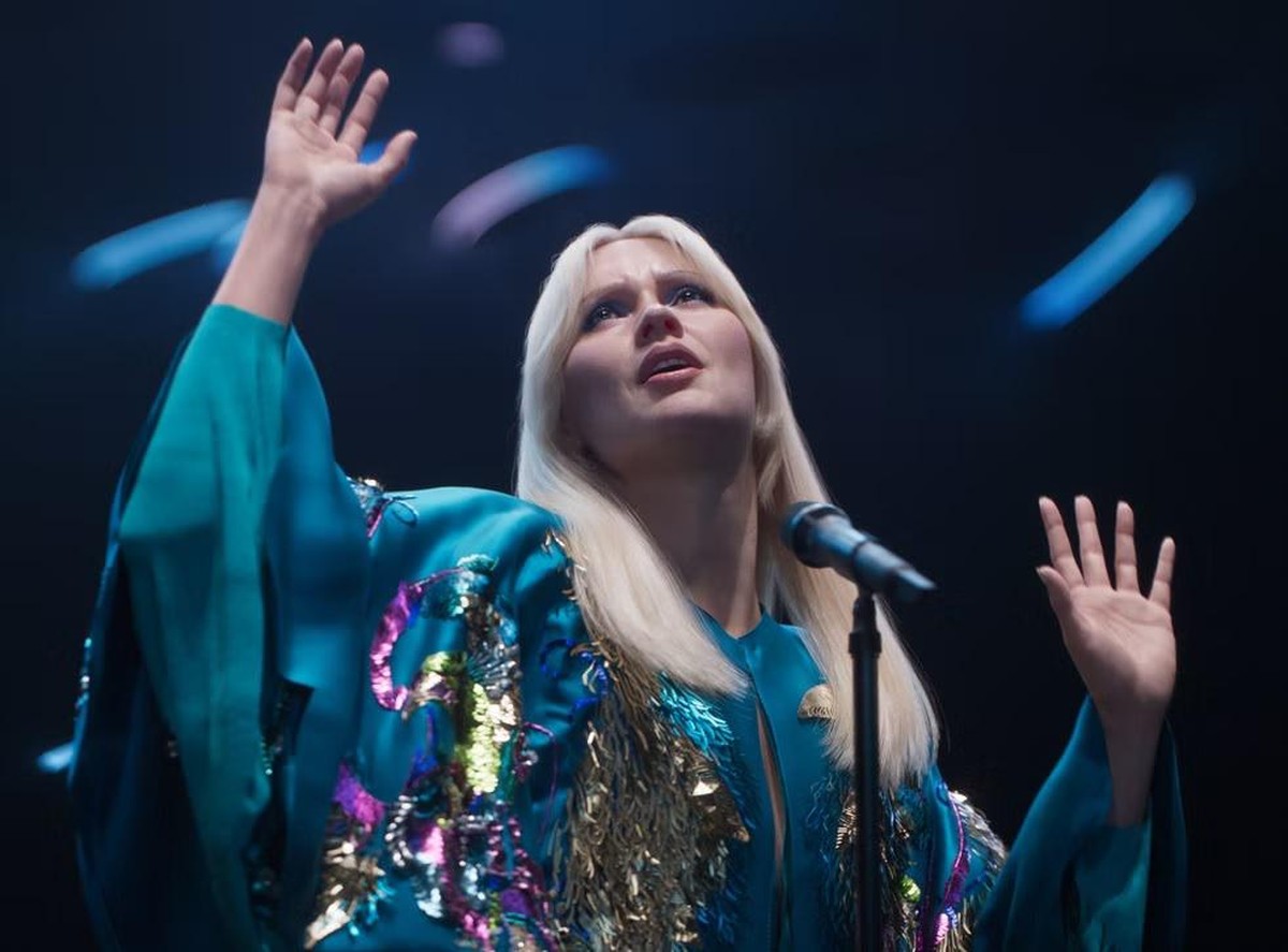 Nein, das ist nicht die echte Agnetha – zumindest nicht ganz.