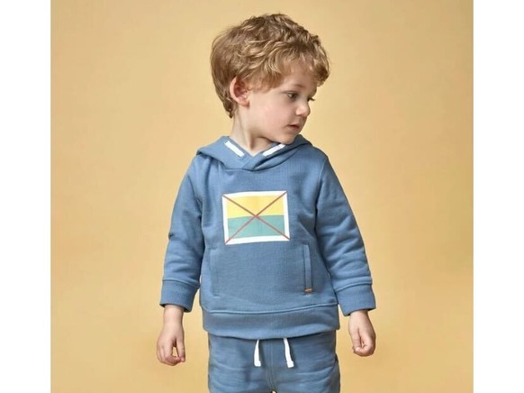 Mit einem an die ukrainische Flagge erinnernden Design sorgte die Marke Gocco für Aufsehen.