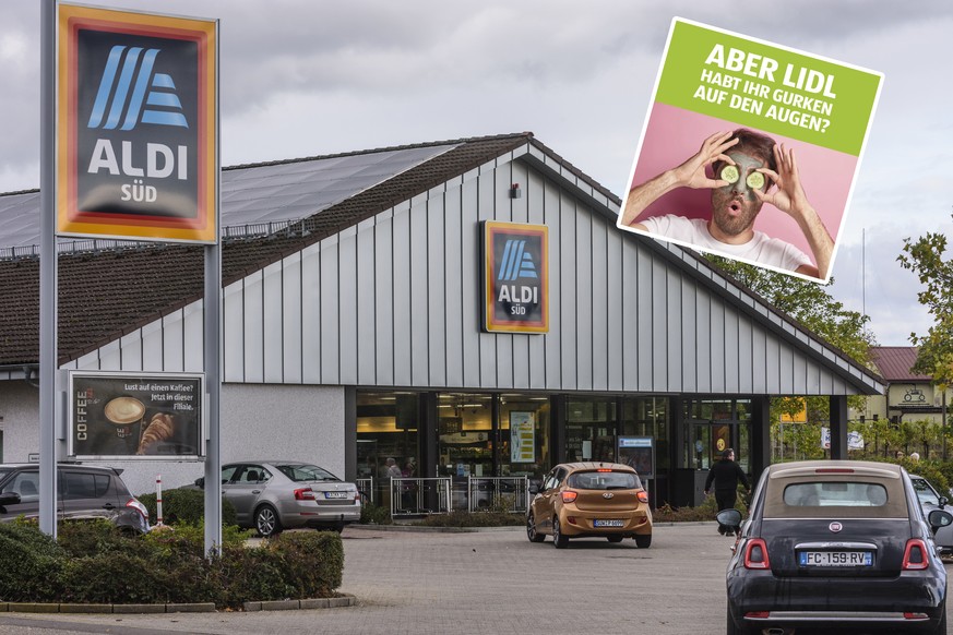 Aldi Süd supermarket Bad Bergzabern Rheinland-Pfalz, Rhineland-Palat Germany Weinstraße, German Wine Route