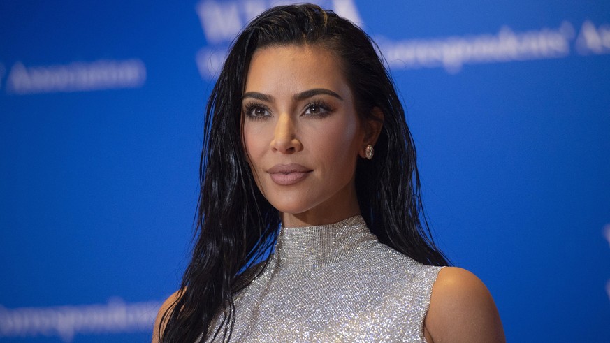 Socialiate Kim Kardashian arrives at the 2022 White House Correspondents&#039; Association Dinner at the Washington Hilton in Washington, DC on Saturday, April 30, 2022. The dinner is back this year f ...