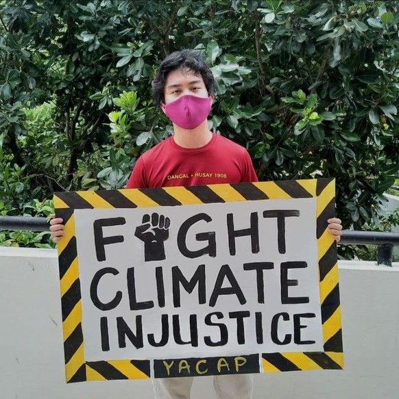 Bonafacio ist derzeit der Nationale Koordinator der Youth Advocates for Climate Action Philippines (YACAP).